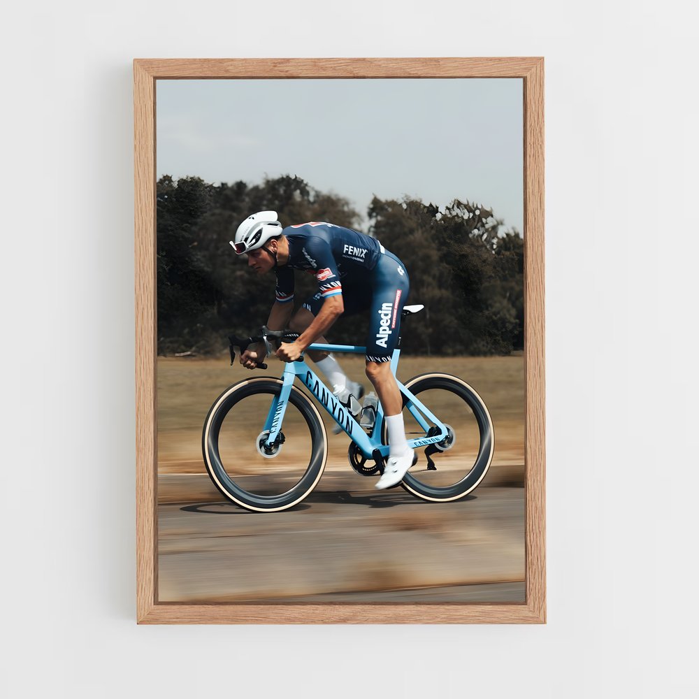 Poster Piste Libre – affiche Cyclisme (vue 4)